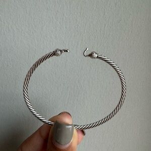 David Yurman buckle bracelet sterling silver